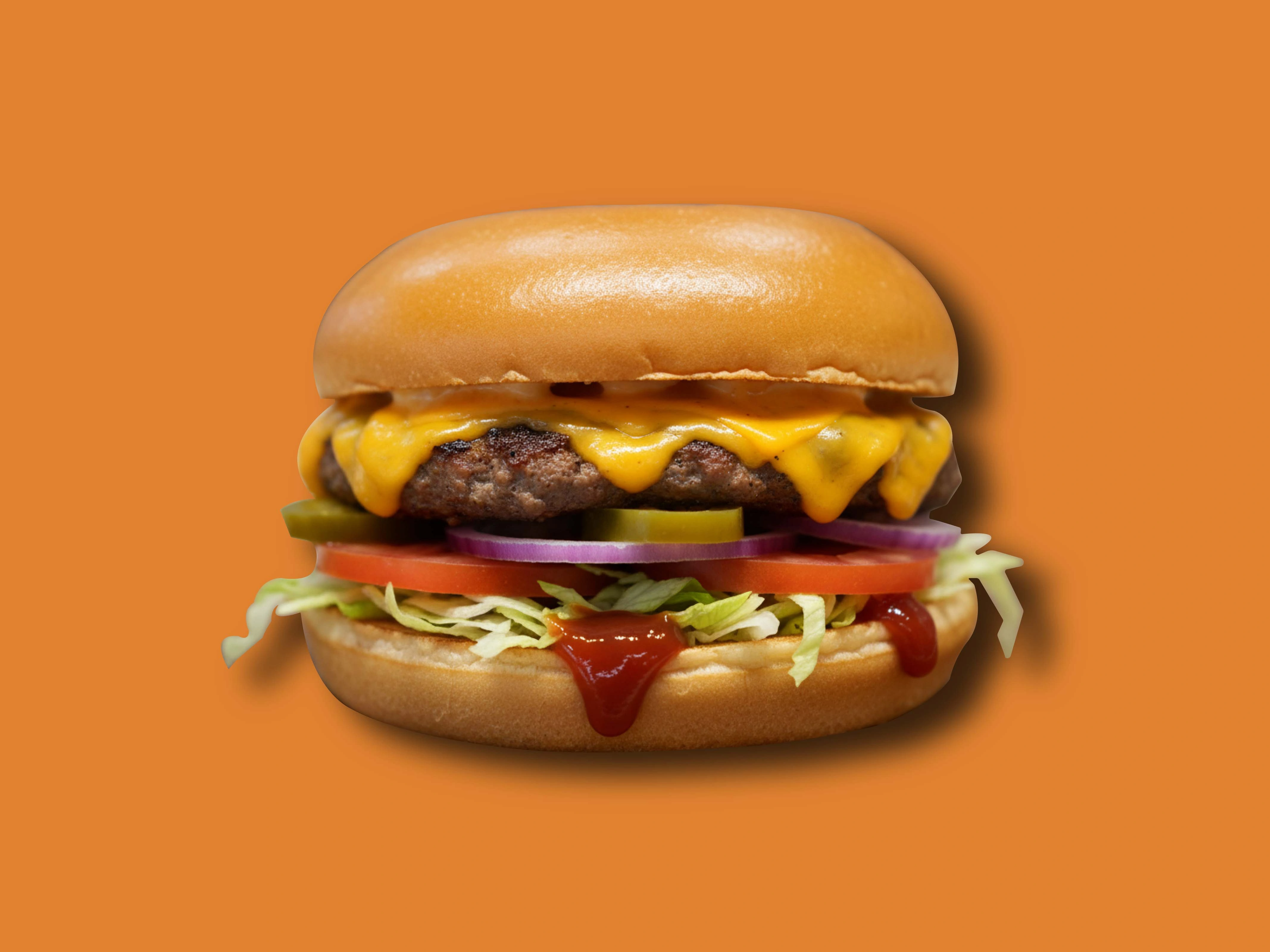 Mexican beef or lamb burger